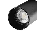 3-phase spot cAN, 220-240V AC / 50-60Hz, GU10 LED max. 7.5W, rotatable and pivotable, black