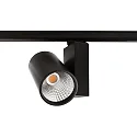 Deko-Light Projecteur triphasé AARON IP20, noir mat