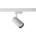 Projecteur triphasé HORUS IP20, blanc mat