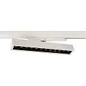 Deko-Light Projecteur triphasé ALNITAK rotatif, constante de tension, inclinable, avec optique de lentille IP20, dégager, transparent