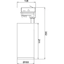 Deko-Light 3-phase spot LUCEA 30 IP20, transparent, white dimmable