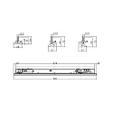 Deko-Light Luminaire triphasé LINEAR PRO TILT IP20, blanc trafic 