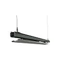 Deko-Light Luminaire triphasé LINEAR PRO TILT IP20, noir trafic 