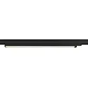 Luminaire triphasé LINEAR 60 IP20, mat, noir graphite 