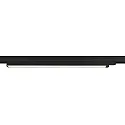 Luminaire triphasé LINEAR 60 IP20, mat, noir graphite 
