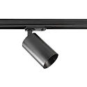 1-Projecteur monophasé CAN pivotant à la cardan GU10 IP20, noir