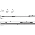 3-phase luminaire LINEAR PRO TILT swivelling, UGR < 19, switchable, multipower IP20, black 