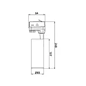 Deko-Light Projecteur triphasé LUCEA TILT DTW pivotant, Dim-To-Warm IP20, blanche gradable