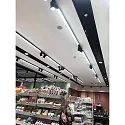 Luminaire triphasé LINEAR PRO 60 contrôlable par DALI, multipower IP20, blanc trafic gradable