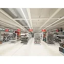 Luminaire triphasé LINEAR PRO 120 contrôlable par DALI, CCT Switch, multipower IP20, blanc trafic gradable