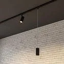 Deko-Light Luminaire suspendu triphasé LUCEA 20 CCT contrôlable par DALI IP20, noir gradable