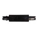 Connecteur longitudinal triphasé D LINE avec possibilité d'alimentation, noir 