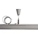 Deko-Light Suspension pendante triphasé D LINE avec rosette, gris