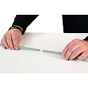 Deko-Light Extension for Ceiling suspension for 3-phase luminaire D LINE, rigid, 310 mm , black