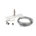 Support de suspension de câble triphasé D LINE gris