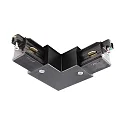 1-phase L-connector D ONE right, black