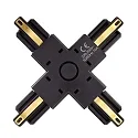 Deko-Light 1-phase X-connector D ONE, graphite black