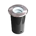 Projecteur encastré PAVO rond GU10 IP67, noir , transparent gradable