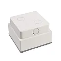 Deko-Light Projecteur encastré TABIT 100x100 accessible, commutable IP67, gris, transparent 