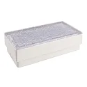 Projecteur encastré TABIT 100x200 accessible, commutable IP67, gris, transparent 