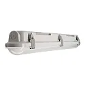 Luminaire pour locaux humides TRI PROOF BASIC 61CM / 18W 840 ON-OFF résistant aux chocs, commutable IP65, gris clair 