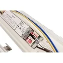 damp-proof luminaire TRI PROOF BASIC MOTION HF - 1210MM with sensor, impact resistant, switchable IP65, grey 