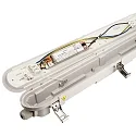 Deko-Light damp-proof luminaire TRI PROOF BASIC DALI 121CM / 36W 840 DALI controllable, impact resistant, switchable IP65, grey dimmable