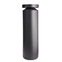 Borne d'éclairage FARO 60 avec optique de lentille, câblé en continu IP65, gris foncé gradable