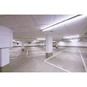 Deko-Light damp-proof luminaire TRI PROOF BASIC 61CM / 10W 840 ON-OFF impact resistant, switchable IP65, light grey 