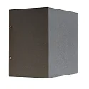  Luminaire mural ARCTURUS II haut / bas, réglable, commutable, large IP54, gris graphite 