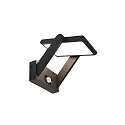 Deko-Light Lampe murale solaire SOLAR PREMIUM I pivotant, avec capteur IP54, gris foncé 