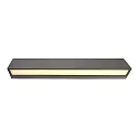 Deko-Light Luminaire mural d'extérieur LINEAR I SINGLE IP65, gris foncé, laiteux