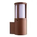 Luminaire mural d’extérieur FACADO II ROUND OPAL rond E27 IP65, mat, rouille gradable