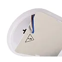 Deko-Light damp-proof luminaire SOTANO IP54 oval, CCT Switch, impact resistant, switchable, multipower IP54, grey 