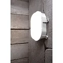 Deko-Light damp-proof luminaire SOTANO IP54 oval, CCT Switch, impact resistant, switchable, multipower IP54, grey 