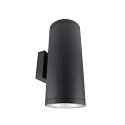 facade spotlight SHORELINE PRO ROUND 140 UP&DOWN 2 flames, round, CCT Switch IP65, dark grey dimmable