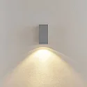 Deko-Light facade spotlight SHORELINE PRO LED SQUARE 70 DOWN 1 flame, square, CCT Switch IP65, light grey dimmable