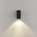 Deko-Light facade spotlight SHORELINE PRO LED SQUARE 70 DOWN 1 flame, square, CCT Switch IP65, dark grey dimmable