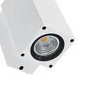 facade spotlight SHORELINE PRO LED SQUARE 70 DOWN 1 flame, square, CCT Switch IP65, light grey dimmable