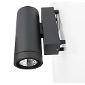 Projecteur de façade SHORELINE PRO ROUND 68 UP&DOWN à 2 flammes, rond, CCT Switch IP65, gris clair gradable