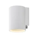 Deko-Light outdoor wall luminaire CAN OUTDOOR UP OR DOWN 1 flame, cylindrical, rigid GU10 IP65, white