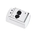 Deko-Light outdoor wall luminaire CAN OUTDOOR UP OR DOWN 1 flame, cylindrical, rigid GU10 IP65, white