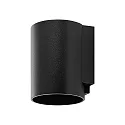 Deko-Light Luminaire mural d’extérieur CAN OUTDOOR UP OR DOWN à 1 flamme, cylindrique, rigide GU10 IP65, noir