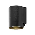 Deko-Light Luminaire mural d’extérieur CAN OUTDOOR UP OR DOWN à 1 flamme, cylindrique, rigide GU10 IP65, noir
