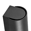 Deko-Light Luminaire mural d’extérieur CAN OUTDOOR UP OR DOWN à 1 flamme, cylindrique, rigide GU10 IP65, noir