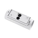 Deko-Light outdoor wall luminaire CAN OUTDOOR UP & DOWN up / down, 2 flames, cylindrical, rigid GU10 IP65, white