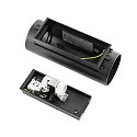 Deko-Light outdoor wall luminaire CAN OUTDOOR UP & DOWN up / down, 2 flames, cylindrical, rigid GU10 IP65, black