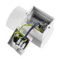 Deko-Light Projecteur de façade ACHERNAR DOWN à 1 flamme, cylindrique, avec douille GU10 IP65, blanche