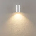 Deko-Light Projecteur de façade ACHERNAR DOWN à 1 flamme, cylindrique, avec douille GU10 IP65, blanche