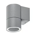 Projecteur de façade ACHERNAR DOWN à 1 flamme, cylindrique, avec douille GU10 IP65, gris clair